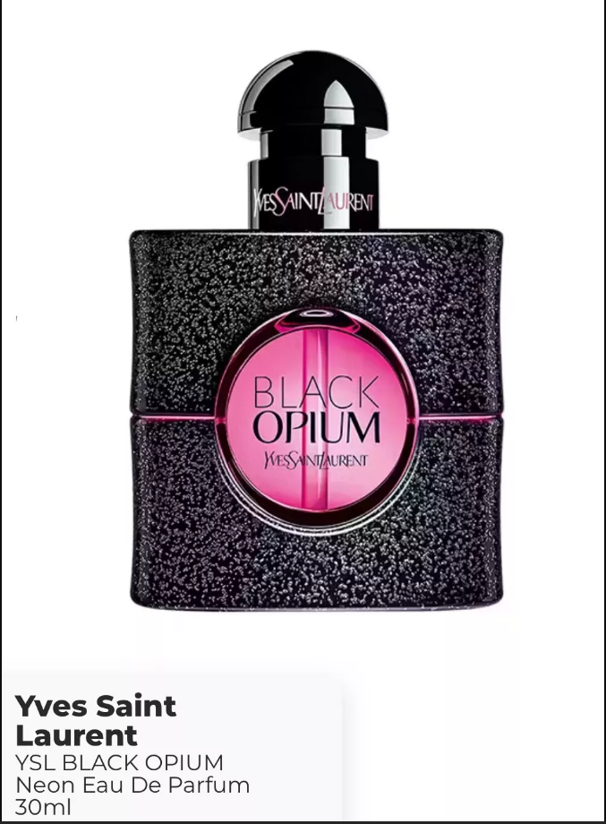 Yves Saint Laurent Black Opium NEON for Women 30ml Eau de Parfum Vaporisateur