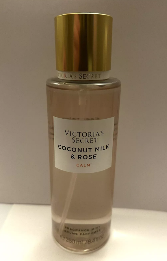 Victoria's Secret New! Natural Fragrance Body Mist - COCONUT MILK & ROSE 250ml