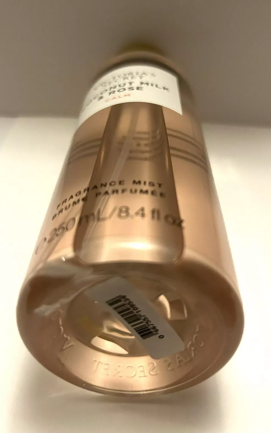 Victoria's Secret New! Natural Fragrance Body Mist - COCONUT MILK & ROSE 250ml