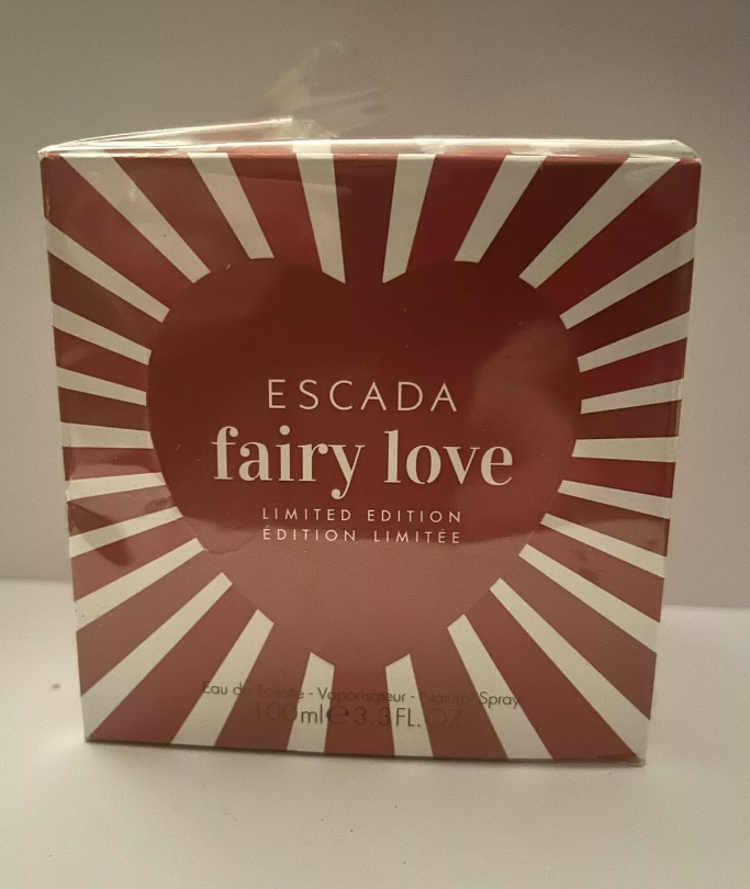 ESCADA Fairy Love 100ml Women's Eau de Toilette -Small Cellophane Rip - Unopened