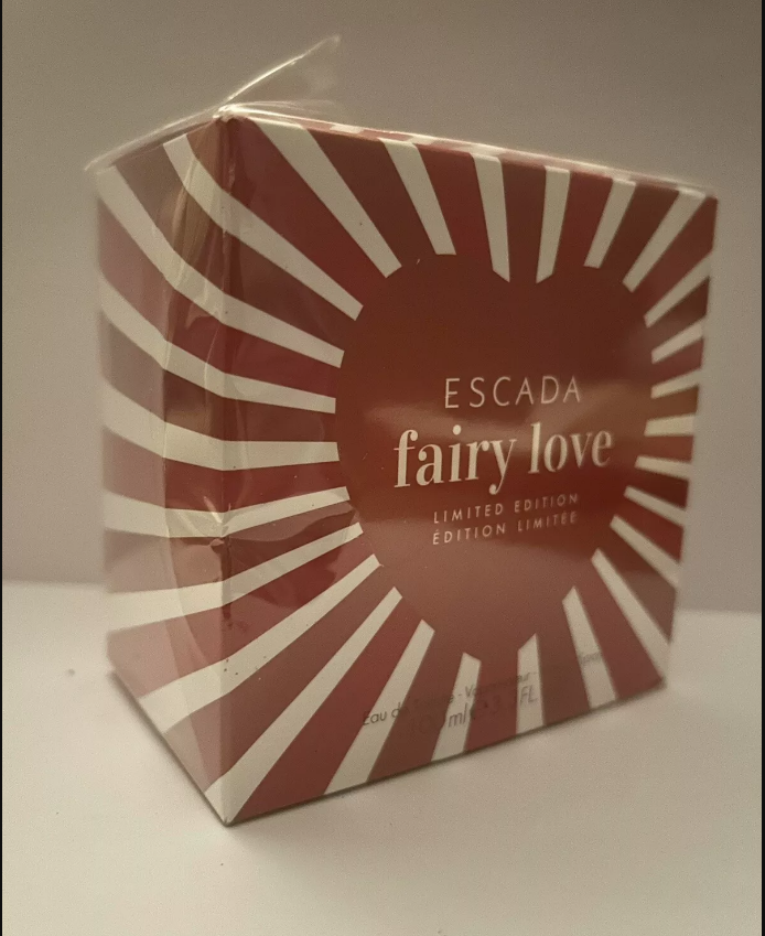 ESCADA Fairy Love 100ml Women's Eau de Toilette -Small Cellophane Rip - Unopened