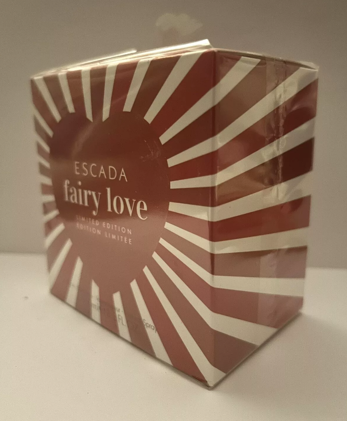 ESCADA Fairy Love 100ml Women's Eau de Toilette -Small Cellophane Rip - Unopened