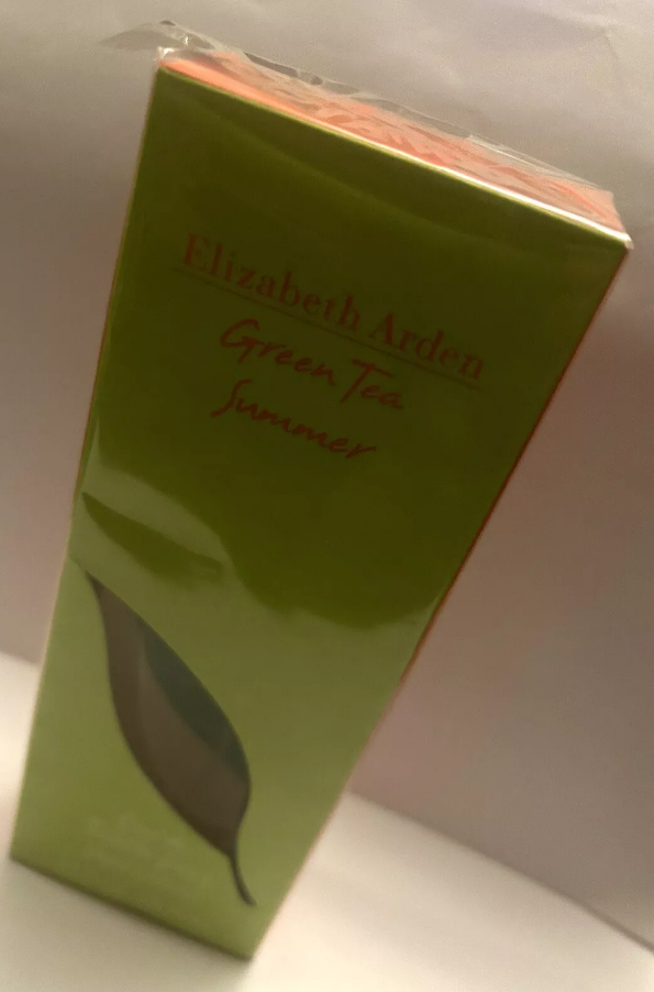 Elizabeth Arden Green Tea Summer for Women 100ml EDT - Tiny Cellophane Rip - NEW