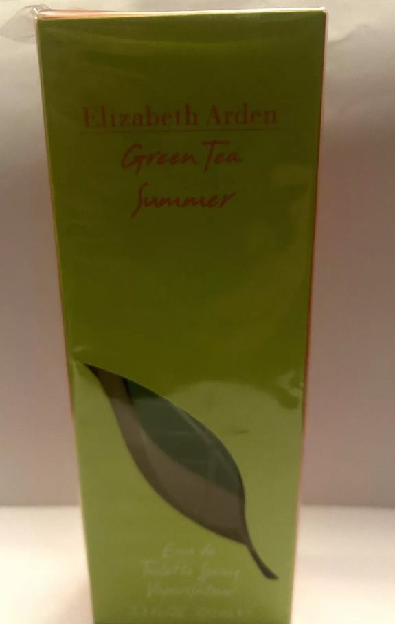 Elizabeth Arden Green Tea Summer for Women 100ml EDT - Tiny Cellophane Rip - NEW