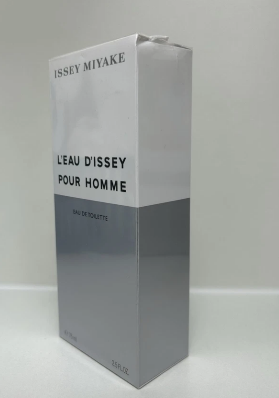 Issey Miyake L'eau D'issey Pour Homme Intense EDT 75ml-Slight Box Dent-Unopened