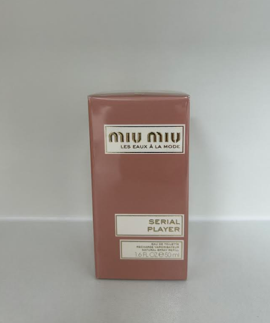 Miu Mui Serial Player Eau de Toilette Spray 50ml Womens Fragrance