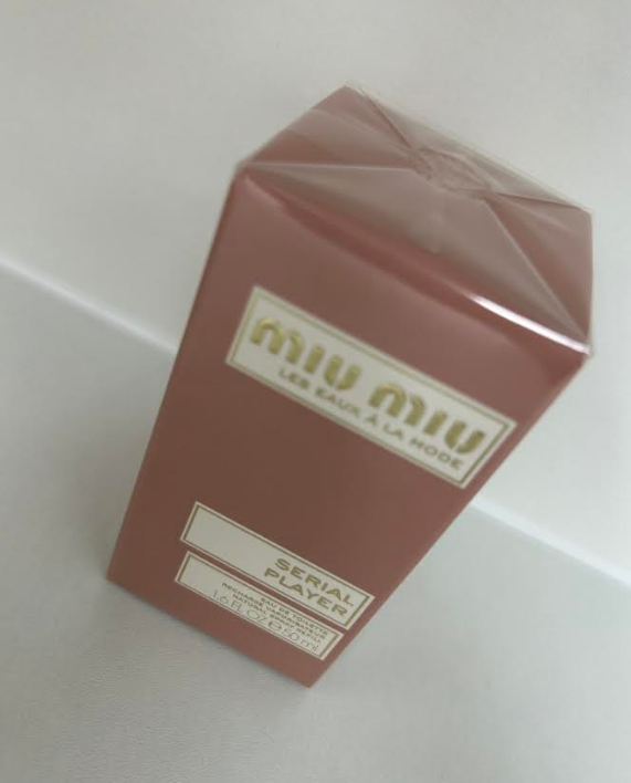 Miu Mui Serial Player Eau de Toilette Spray 50ml Womens Fragrance