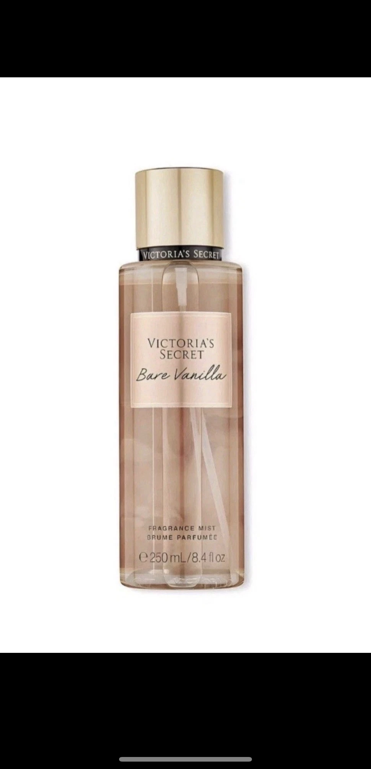 VICTORIA’S SECRET - Bare Vanilla SOL Fragrance Mist 250ml - NEW/GENUINE