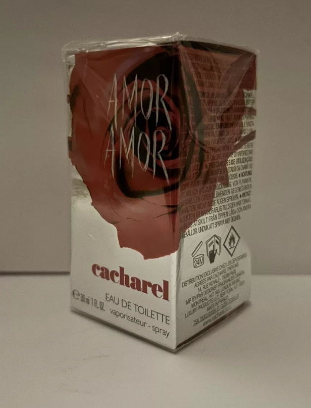 Cacharel Amor Amor Eau De Toilette for Women- 30ml -Small Box Dent- New & Sealed