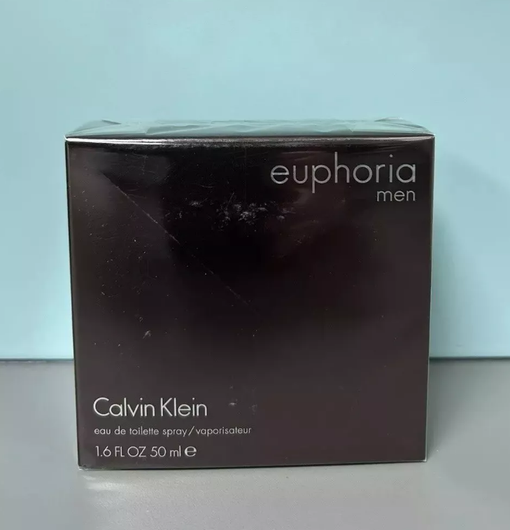 CK CALVIN KLEIN EUPHORIA FOR MEN 50ML EDT SPRAY BRAND NEW & SEALED