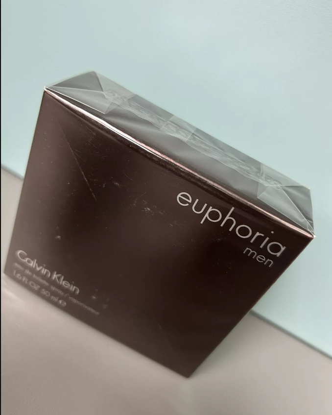 CK CALVIN KLEIN EUPHORIA FOR MEN 50ML EDT SPRAY BRAND NEW & SEALED