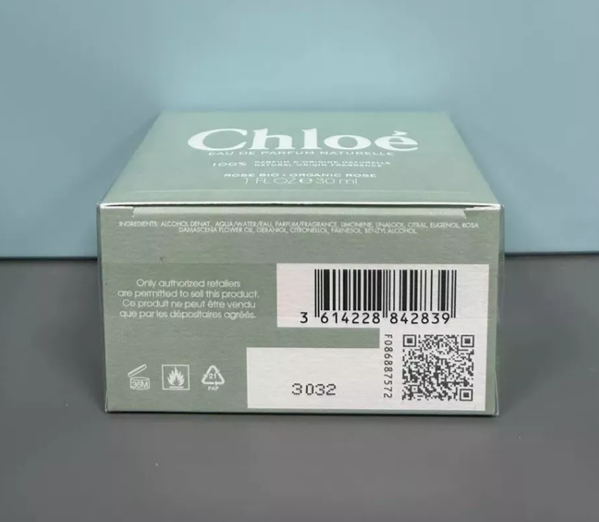 Chloe Rose Naturelle Intense Eau de Parfum Spray 30ml - Brand New