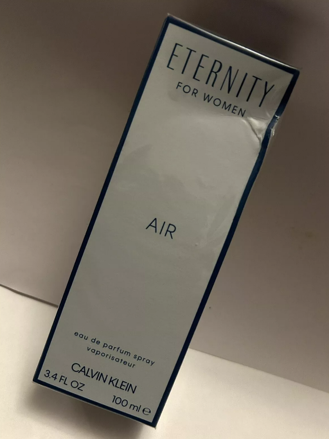Calvin Klein - Eternity Air for Women 100ml. Slight Box Damage Sealed & Unopened