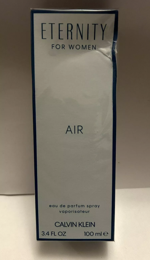 Calvin Klein - Eternity Air for Women 100ml. Slight Box Damage Sealed & Unopened