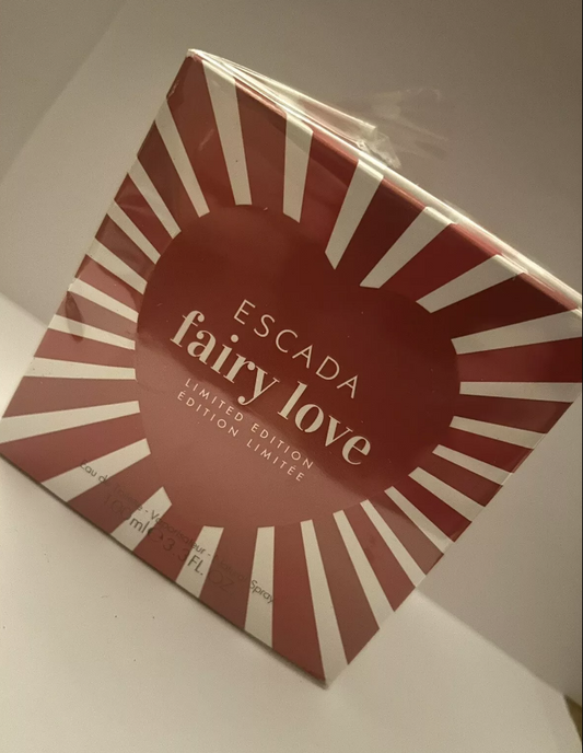 ESCADA Fairy Love 100ml Women's Eau de Toilette -Small Cellophane Rip - Unopened