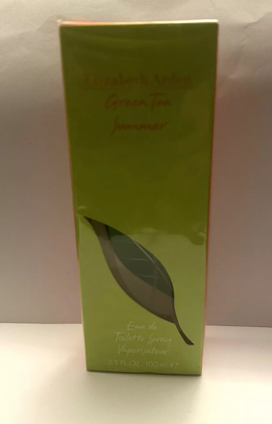 Elizabeth Arden Green Tea Summer for Women 100ml EDT - Tiny Cellophane Rip - NEW