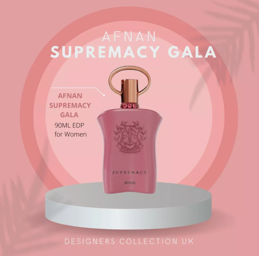BRAND NEW AFNAN SUPREMACY GALA EDP FOR WOMEN 90ML - BRAND NEW - FREE DELIVERY