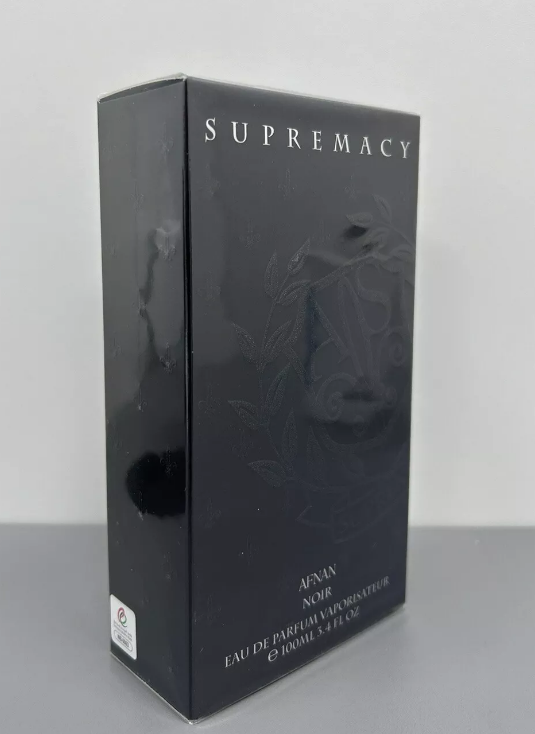 AFNAN SUPREMACY NOIR FOR MEN 100ML EAU DE PARFUM SPRAY - BRAND NEW & SEALED