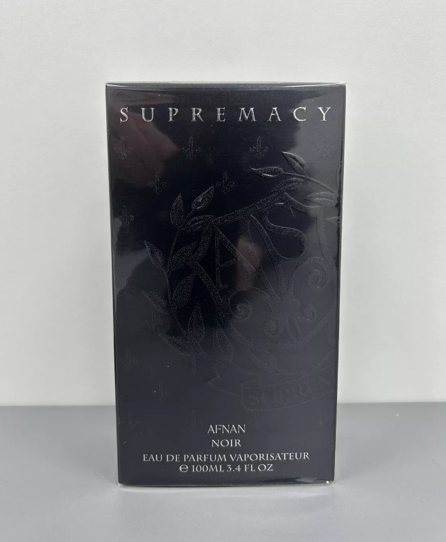 AFNAN SUPREMACY NOIR FOR MEN 100ML EAU DE PARFUM SPRAY - BRAND NEW & SEALED