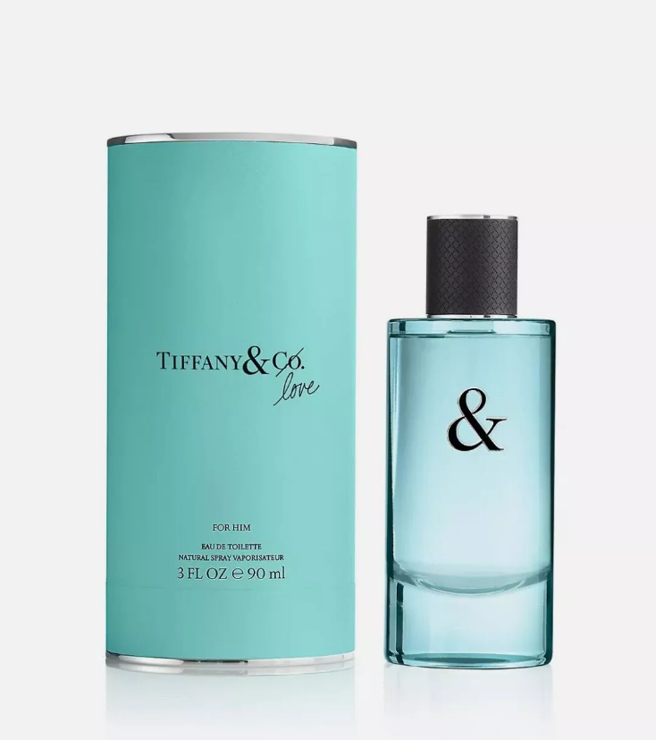 TIFFANY & CO LOVE FOR HIM EAU DE TOILETTE EDT  - 90ML - MEN'S FOR HIM. NEW